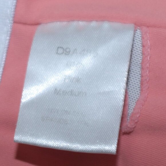 Built in Bra 15” pit to pit Womens Pink Crop Top GUC Bodycon Exercise Sports - Picture 5 of 5